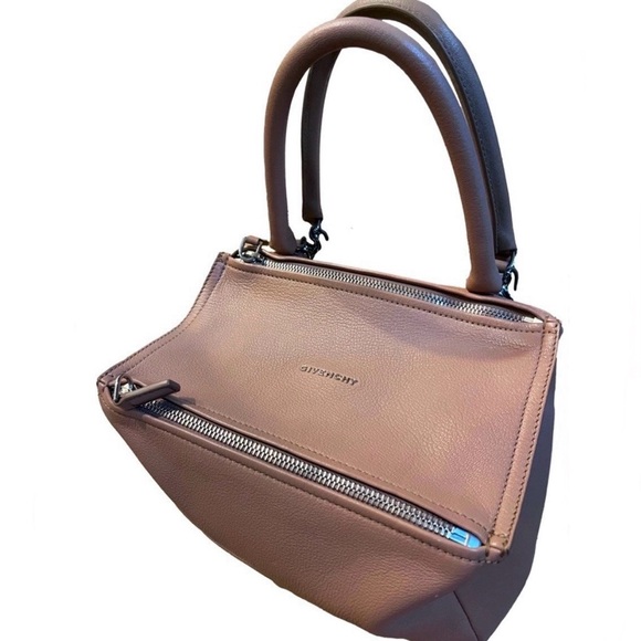 Givenchy Handbags - Givenchy Pandora Beige Handbag With Strap